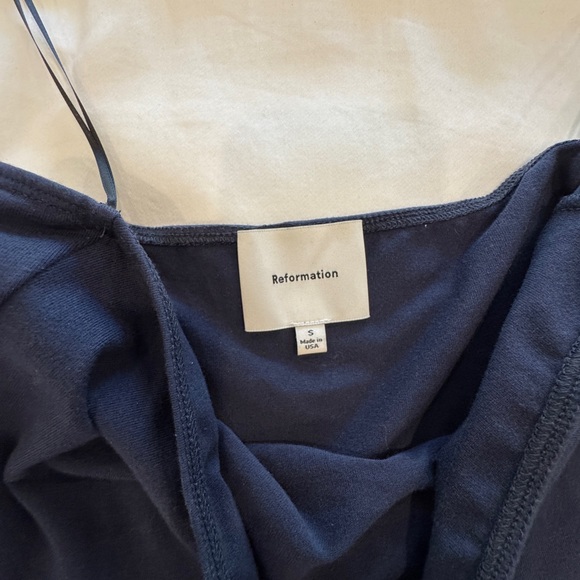 Reformation Lora Knit Dress Blue - Size S - Picture 6 of 6